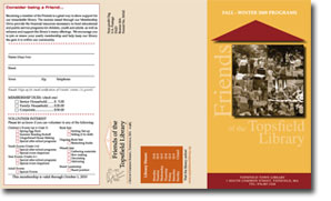 2009 Friends of the LIbrary Newsletter